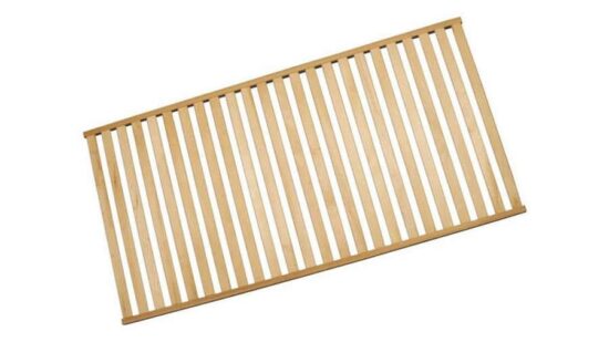 Flacher Lattenrost aus holz – 4cm, metallfrei
