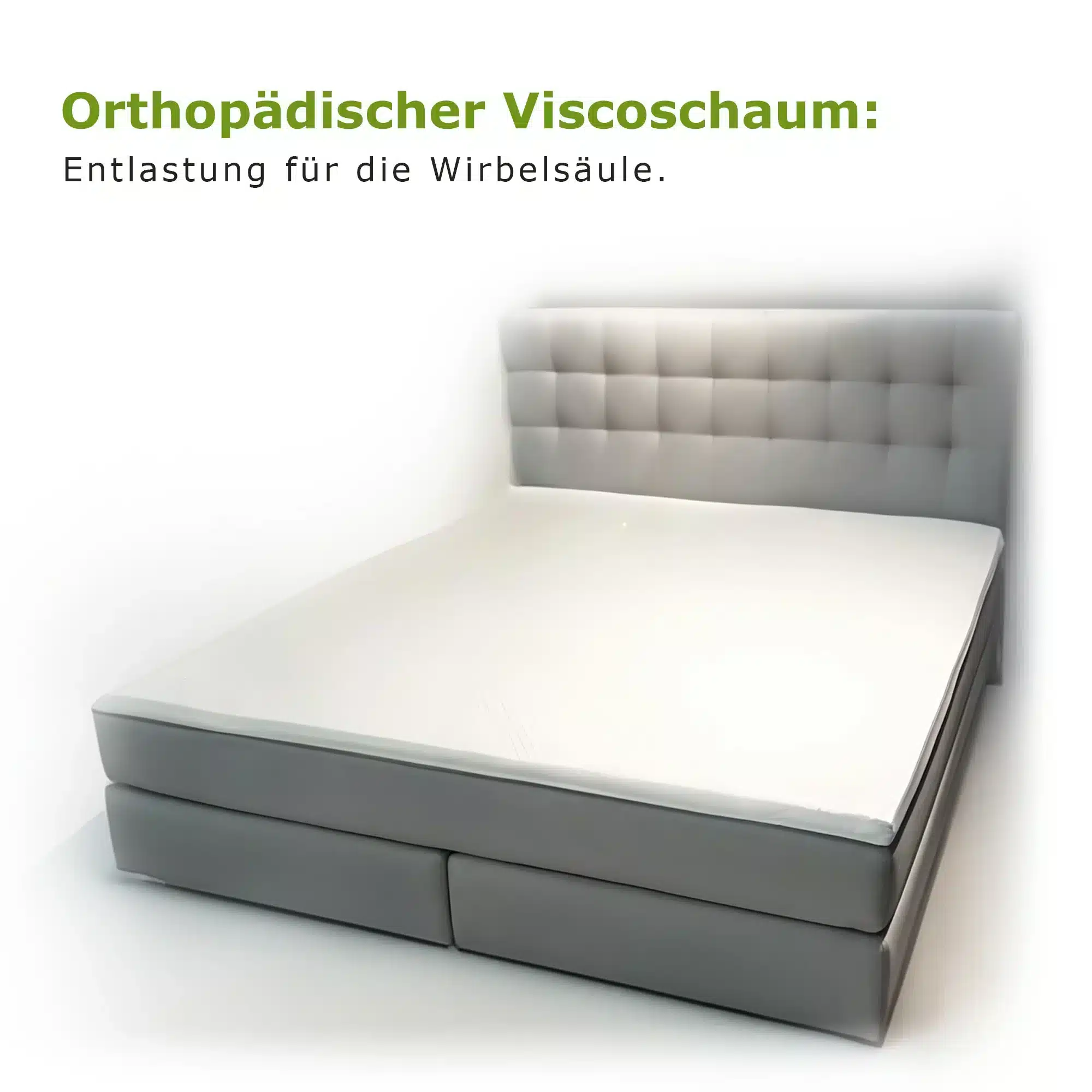 Viscoschaum Topper 180x200 cm