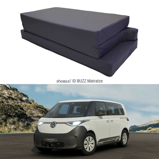 ID Buzz Matratze für flexibles und ergonomisches Schlafen im Fahrzeug