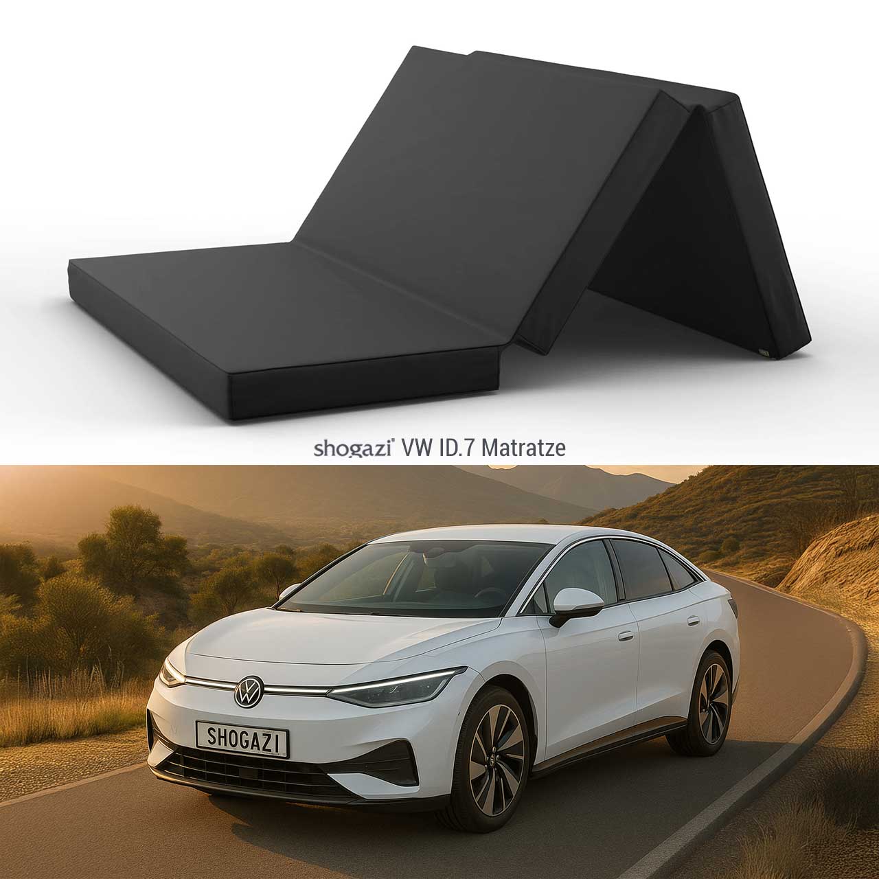 Faltbare Matratze für VW ID.7